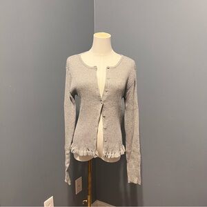 Glittery Grey Cardigan